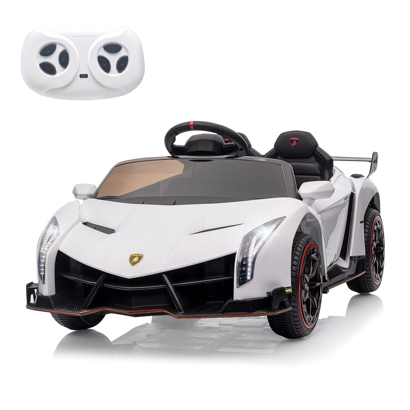 Load image into Gallery viewer, Licensed Lamborghini Style Kids Ride On Car with Remote Control, Music, and LED Lights - 12V
