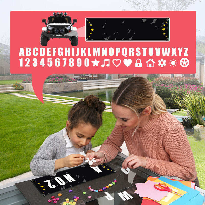 Load image into Gallery viewer, 12V Kids Ride On Truck Car with Remote Control, LED Lights, 3 Speeds, and Music Storage
