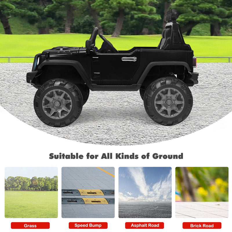Load image into Gallery viewer, 12V Kids Ride on Truck with 2.4GHz Remote Control - Electric Vehicle for Children
