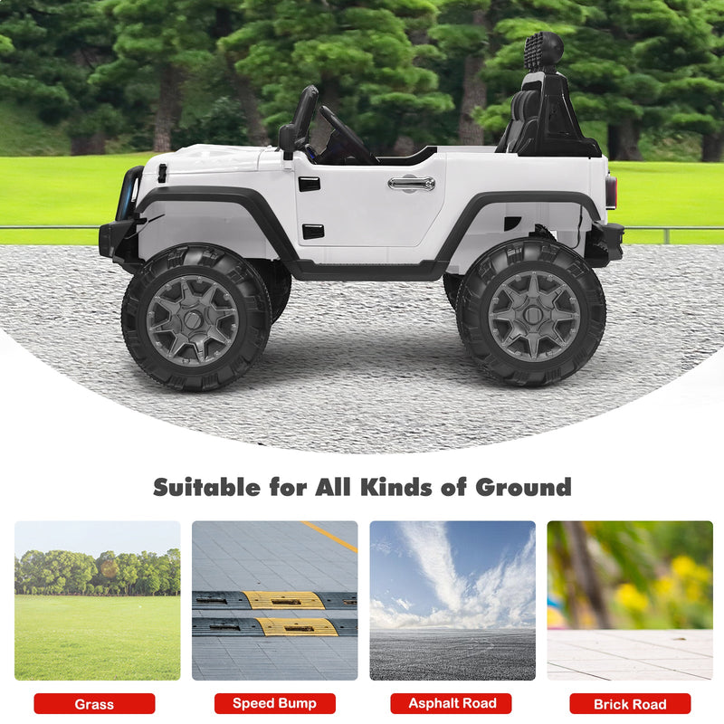 Load image into Gallery viewer, 12V Kids Ride on Truck with 2.4GHz Remote Control - Electric Vehicle for Children
