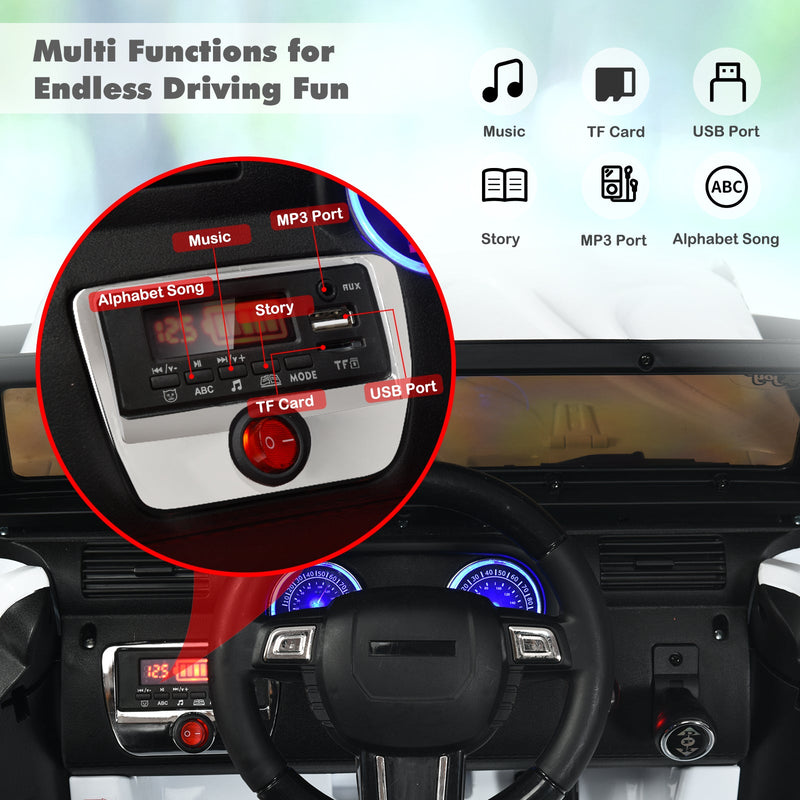 Load image into Gallery viewer, 12V Kids Ride on Truck with 2.4GHz Remote Control - Electric Vehicle for Children
