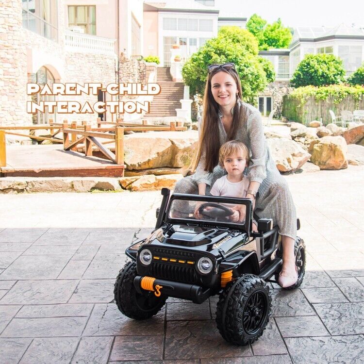 Load image into Gallery viewer, 12V Kids Ride-on Truck with Parental Remote Control &amp; LED Lights
