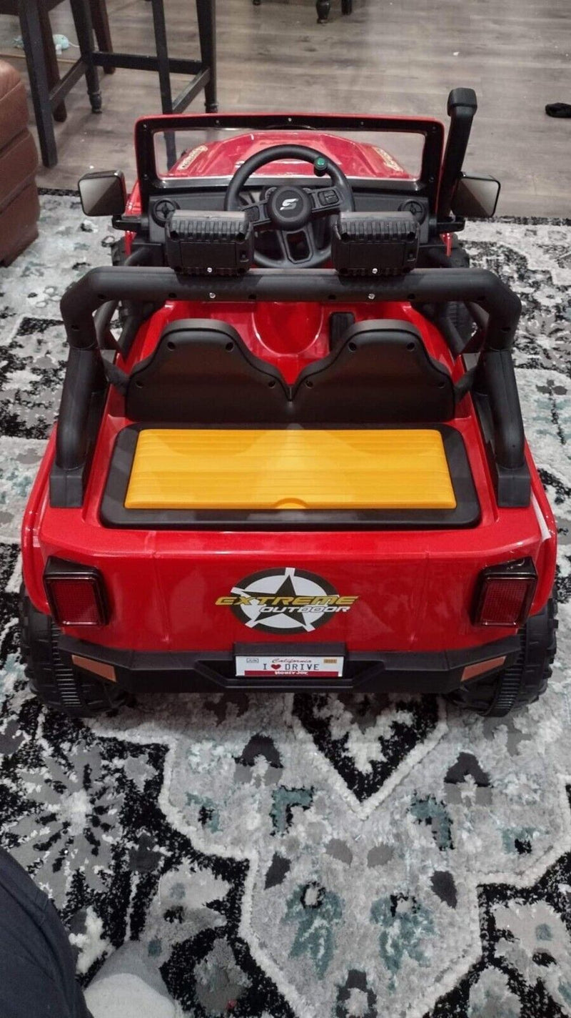 Load image into Gallery viewer, 12V Kids Ride-on Truck with Parental Remote Control &amp; LED Lights
