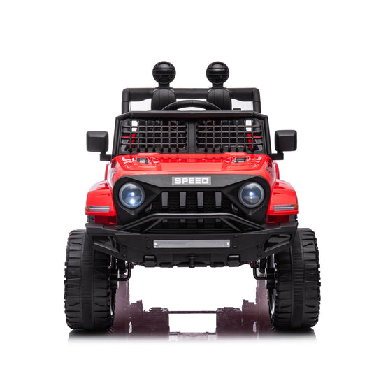 12V Kids Ride-on Truck with Remote Control and LED Lights