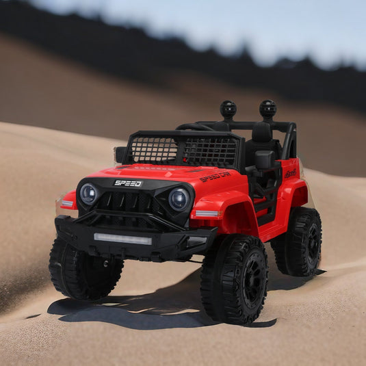 12V Kids Ride-on Truck with Remote Control and LED Lights