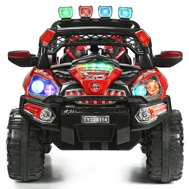 Load image into Gallery viewer, 12V Kids SUV Ride-On Toy Car with MP3, RC Remote, LED Lights, and Music
