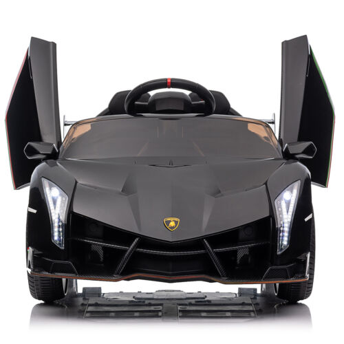 12V Lamborghini Poison Sports Car with Remote Control - Dual Drive and 4.5AH Battery