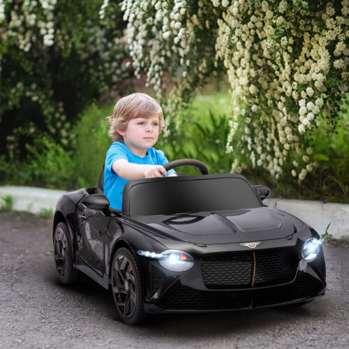 Load image into Gallery viewer, 12V Licensed Bentley Bacalar Kids Ride on Car with Butterfly Doors in Black
