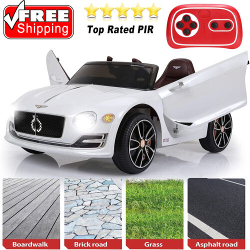 12V Licensed Bentley Kids Ride On Car with Remote Control and MP3/USB Connectivity
