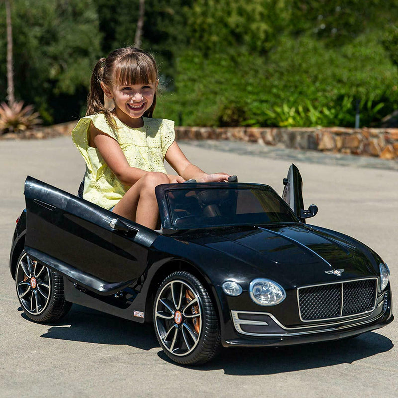 Load image into Gallery viewer, 12V Licensed Bentley Style Electric Ride-On Car with LED Lights and Remote Control for Kids
