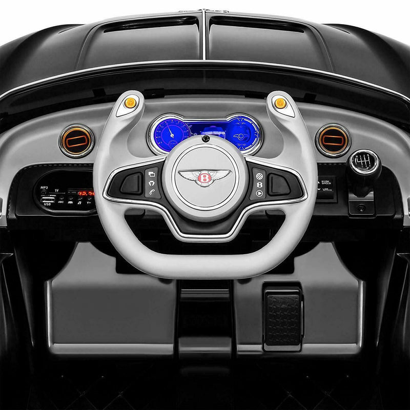 Load image into Gallery viewer, 12V Licensed Bentley Style Electric Ride-On Car with LED Lights and Remote Control for Kids
