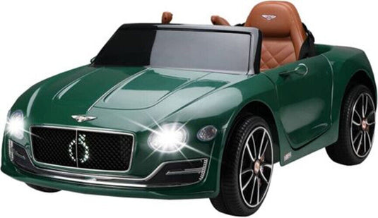 12V Licensed Bentley Style Electric Ride-On Car with LED Lights and Remote Control for Kids