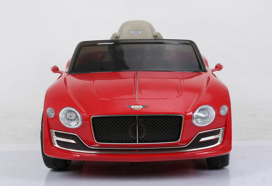 12V Licensed Bentley Style Electric Ride-On Car with LED Lights and Remote Control for Kids