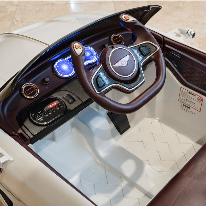 Load image into Gallery viewer, 12V Licensed Bentley Style Kids Electric Ride On Car with 2.4G Remote Control
