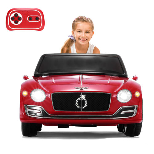 Load image into Gallery viewer, 12V Licensed Bentley Style Kids Ride On Electric Car with LED Remote Control
