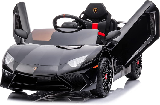12V Licensed Lamborghini Aventador Electric Ride-On Car for Kids