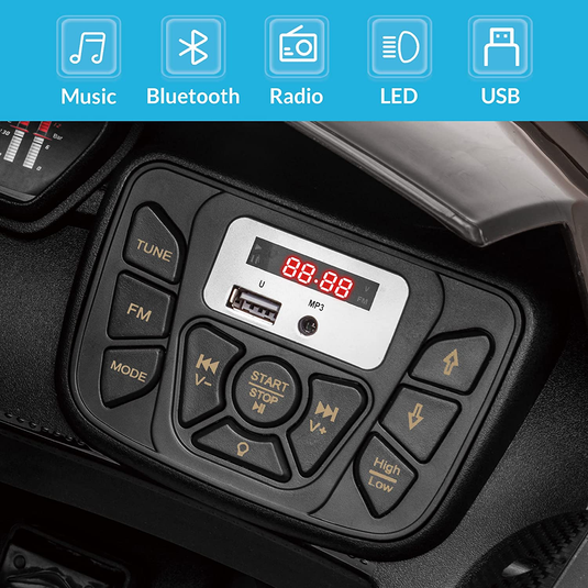 12V Licensed Lamborghini Aventador Electric Ride-On Car for Kids