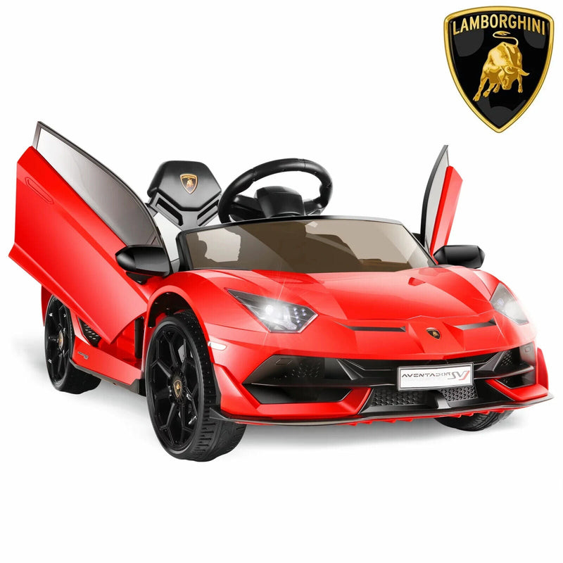 Load image into Gallery viewer, Magic Cars® 12V Lamborghini Aventador Style SVJ Ride-On Car for Kids - Electric Vehicle With Wireless Parental Control
