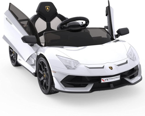 Load image into Gallery viewer, 12V Licensed Lamborghini Electric Ride-On Car for Kids: The Ultimate Driving Experience
