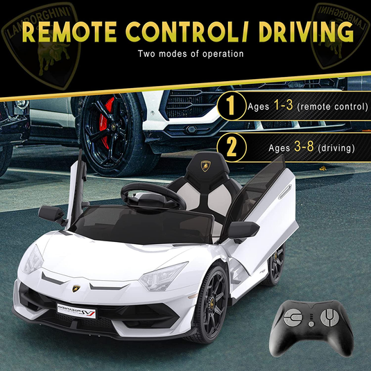 12V Licensed Lamborghini Electric Ride-On Car for Kids: The Ultimate Driving Experience