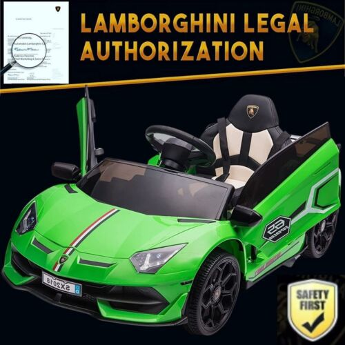 Load image into Gallery viewer, 12V Licensed Lamborghini Electric Ride-On Sports Car for Kids with 7AH Battery
