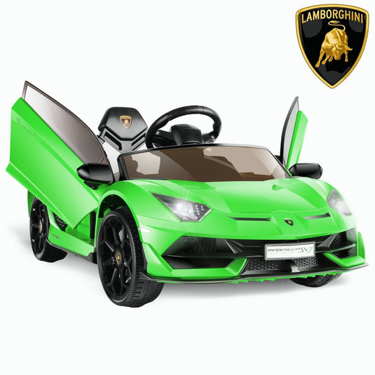 Licensed Lamborghini Poison 12V Battery Powered Electric Ride-On Car with Dual 35W Motors