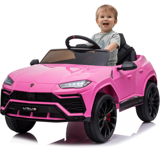 12V Licensed Lamborghini Ride On Car - Battery Powered Sports Car Toy for Kids