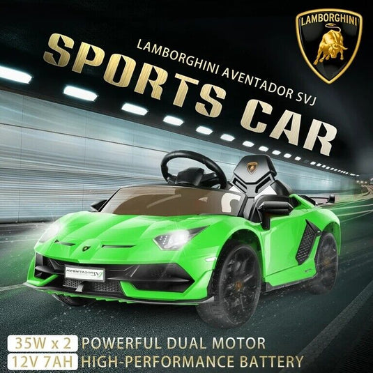 12V Licensed Lamborghini Ride on Car for Kids with Remote Control, MP3, AUX & USB??