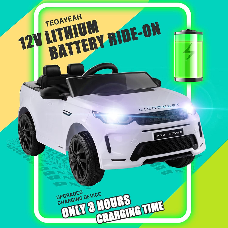 Load image into Gallery viewer, 12V Licensed Land-Rover Electric Car for Kids - Powered by Lithium Battery
