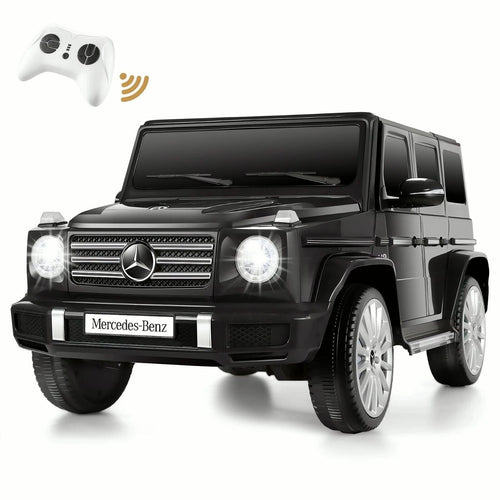 Licensed Mercedes Benz G500 Electric Ride-On Car for Kids with Remote Control - 12V