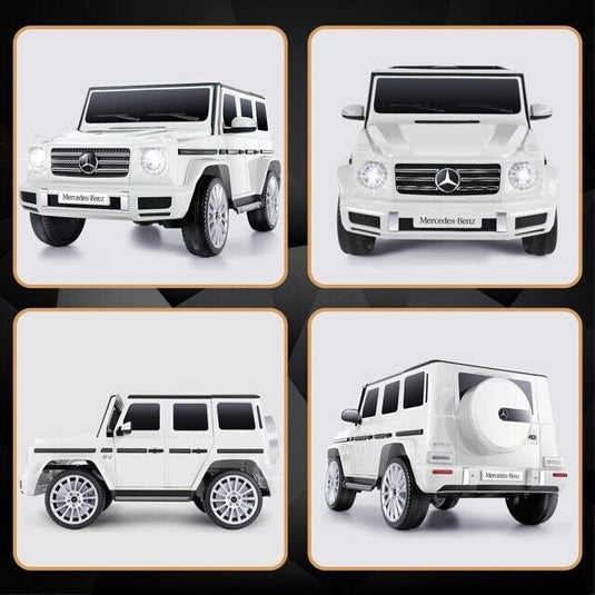 12V Licensed Mercedes-Benz G500 Electric Ride-On Car with Remote Control for Kids