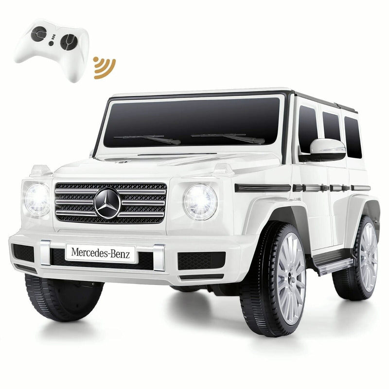 Load image into Gallery viewer, Licensed Mercedes Benz G500 4WD Electric Ride-On Car for Kids with Remote Control, MP3 Player, and LED Lights - 12V
