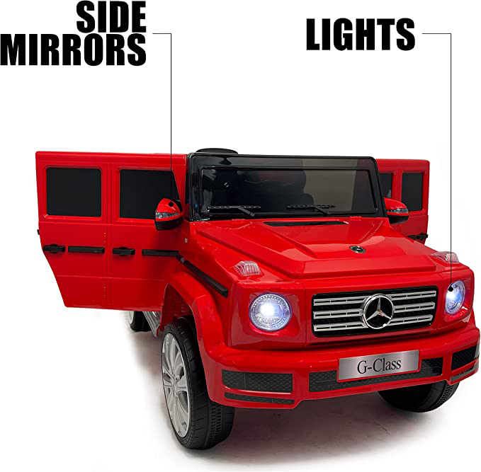 Load image into Gallery viewer, 12V Licensed Mercedes Benz G63 Kids Ride On Car with Remote Control and Openable Doors
