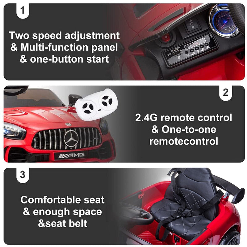 Load image into Gallery viewer, 12V Mercedes Benz Electric Car for Kids with 2.4G Remote Control
