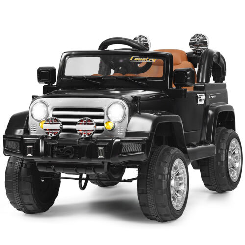 Load image into Gallery viewer, 12V MP3 Kids Ride On Truck Car with Remote Control, LED Lights, and Music - Brand New Toy
