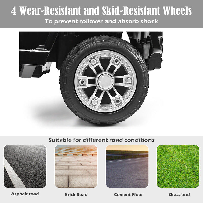 Load image into Gallery viewer, 12V MP3 Kids Ride On Truck Car with Remote Control, LED Lights, and Music - Brand New Toy
