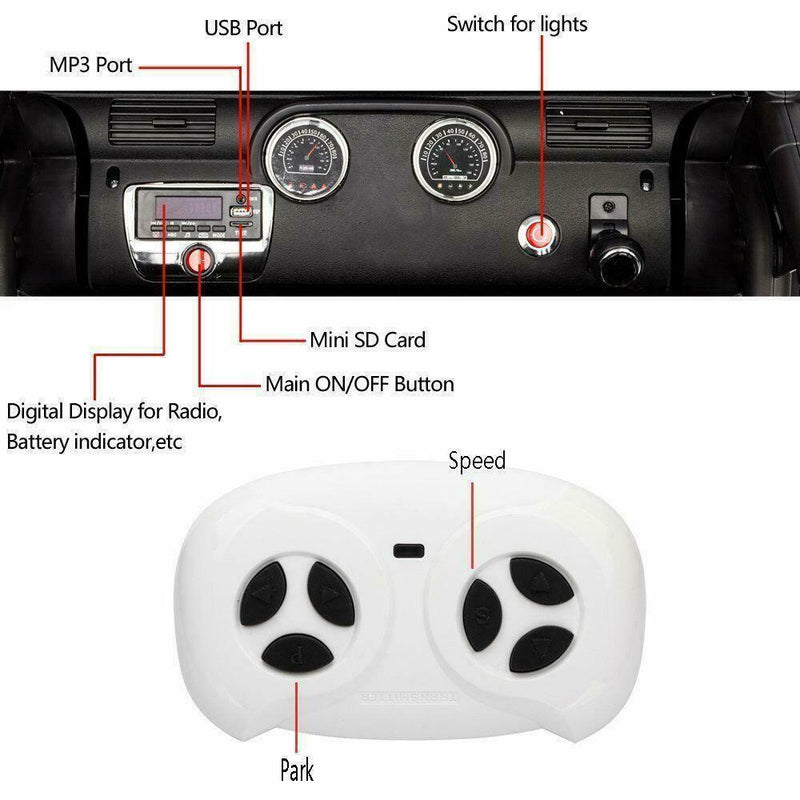 Load image into Gallery viewer, 12V Multi-Colored Audi R8 Style Kids Ride-On Car with Remote Control and Bright Lights
