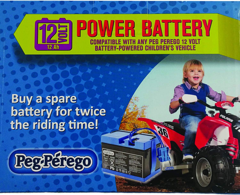 Load image into Gallery viewer, 12V Official Battery for Peg Perego Ride-On Vehicles
