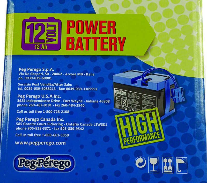 Load image into Gallery viewer, 12V Official Battery for Peg Perego Ride-On Vehicles
