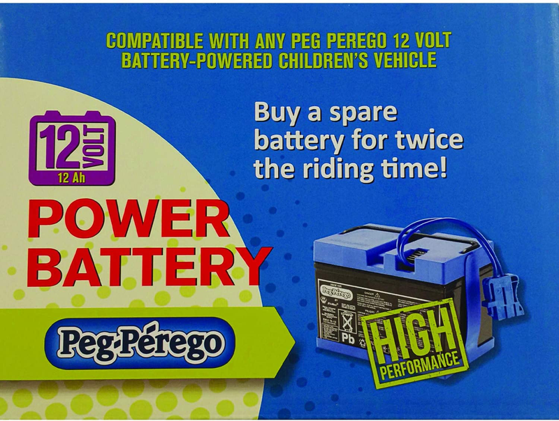 Load image into Gallery viewer, 12V Official Battery for Peg Perego Ride-On Vehicles
