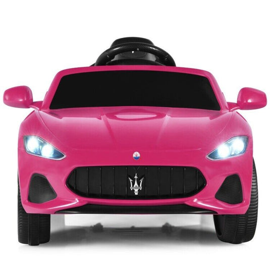 12V Pink Ride On Car for Kids with Remote Control, Lights, and Music - Perfect Gift for Toddlers