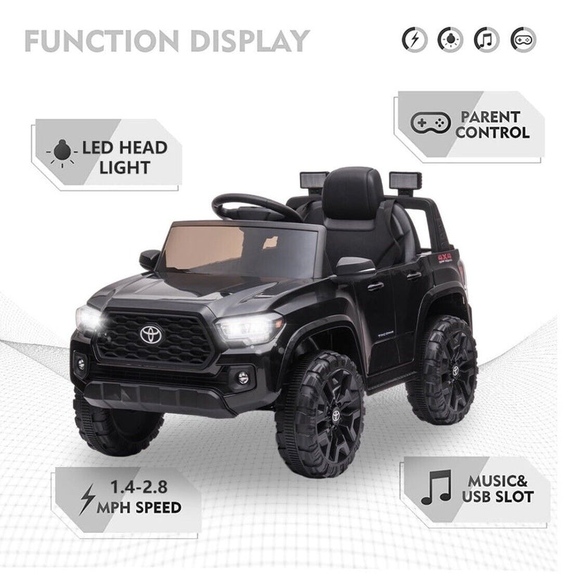 Load image into Gallery viewer, 12V Powered Toyota Tacoma Ride-On Car for Boys with Remote Control
