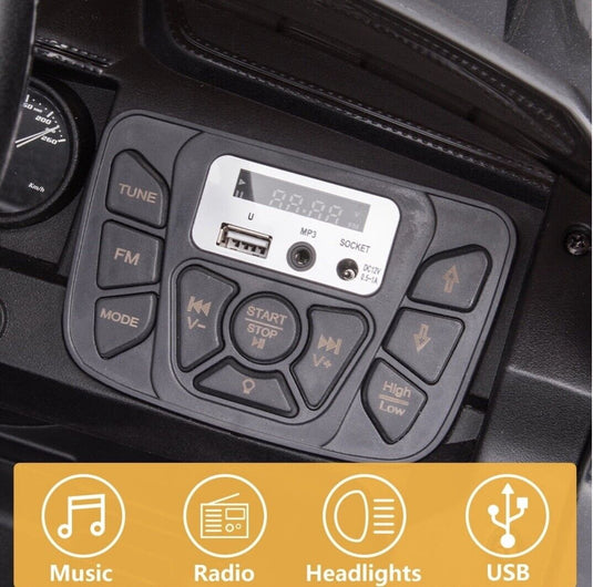 12V Powered Toyota Tacoma Ride-On Car for Boys with Remote Control