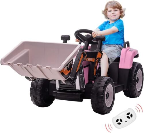 Load image into Gallery viewer, 12V RC Excavator with Remote Control, Bluetooth, and Lights - Perfect for Young Adventurers!
