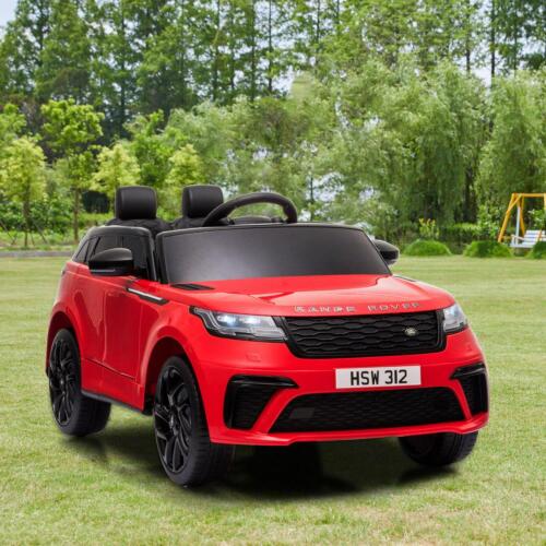 Load image into Gallery viewer, 12V Red Land Rover Ride-On Car for Kids with Parental Remote Control - Supports up to 66 lbs
