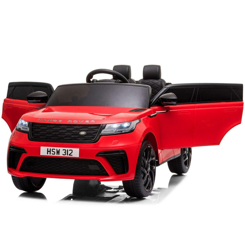 Load image into Gallery viewer, 12V Red Land Rover Ride-On Car for Kids with Parental Remote Control - Supports up to 66 lbs
