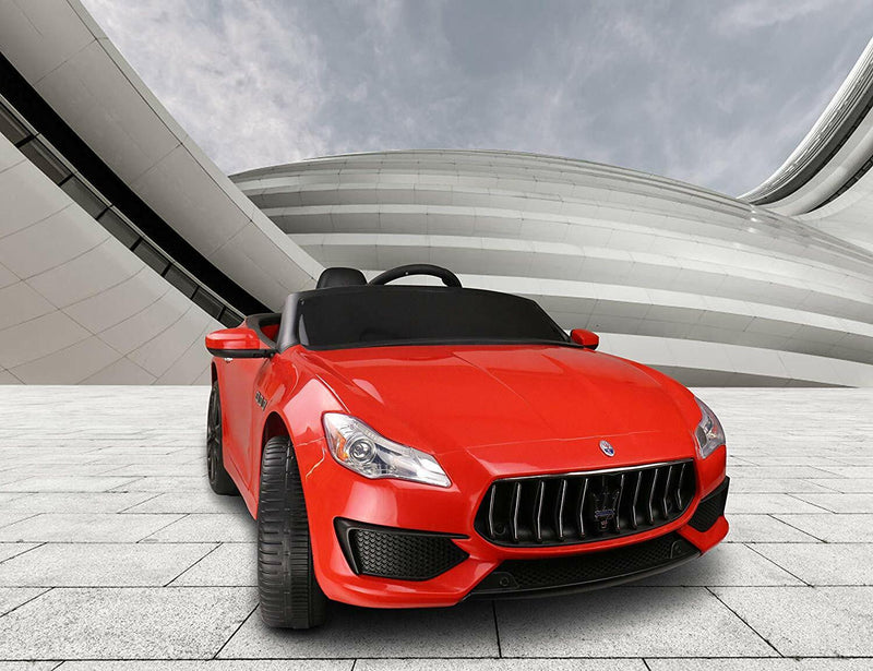 Load image into Gallery viewer, 12V Red Maserati Quattroporte Kids Remote Control Ride-On Car with Licensed Design
