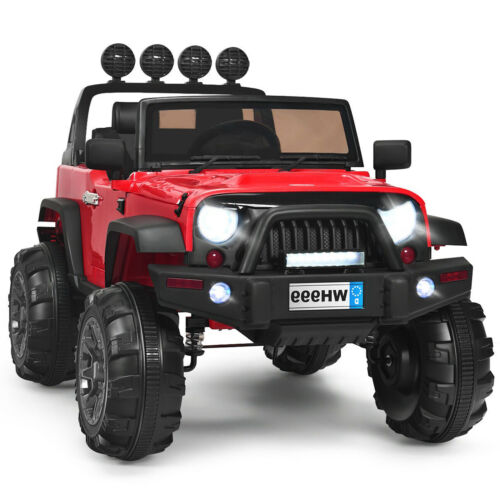 Load image into Gallery viewer, 12V Red Truck Car for Kids with MP3 and Remote Control
