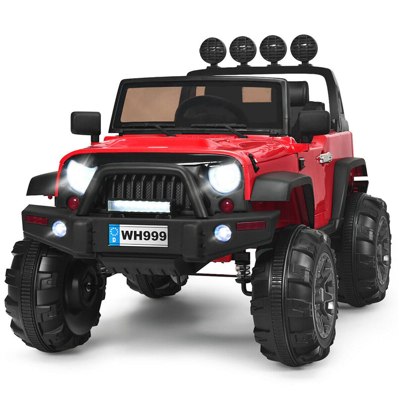 Load image into Gallery viewer, 12V Red Truck Car for Kids with MP3 and Remote Control
