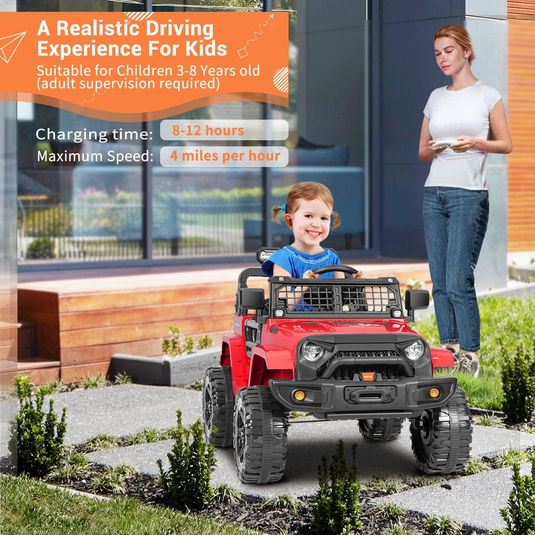 12V Remote Control Electric Truck: The Ultimate Ride-On Experience!